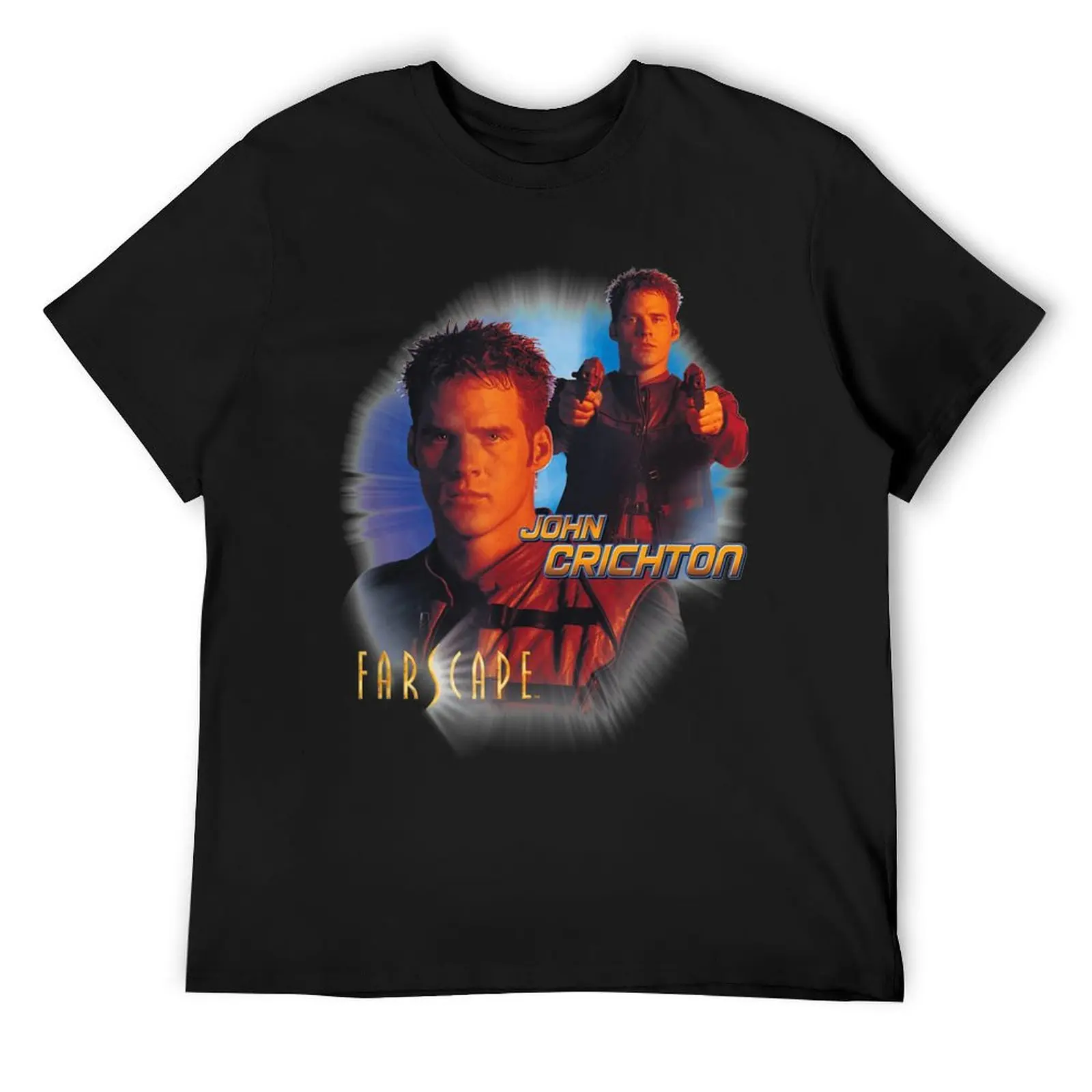 Farscape John Crichton T-Shirt anime figures customs design your own t shirts for men