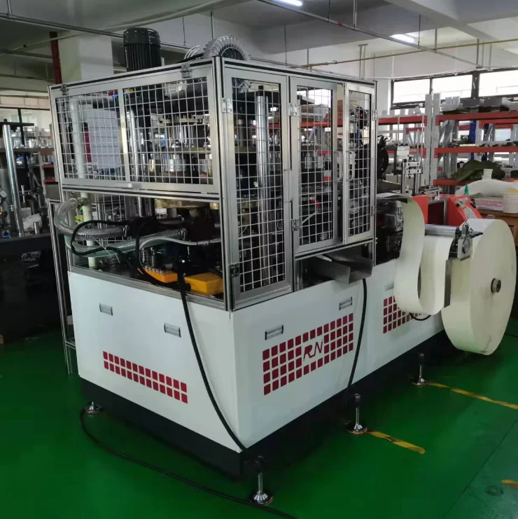 Customized Paper Cup Making Machine High Speed Fully Automatic Machines For Manufacturing Paper Cups
