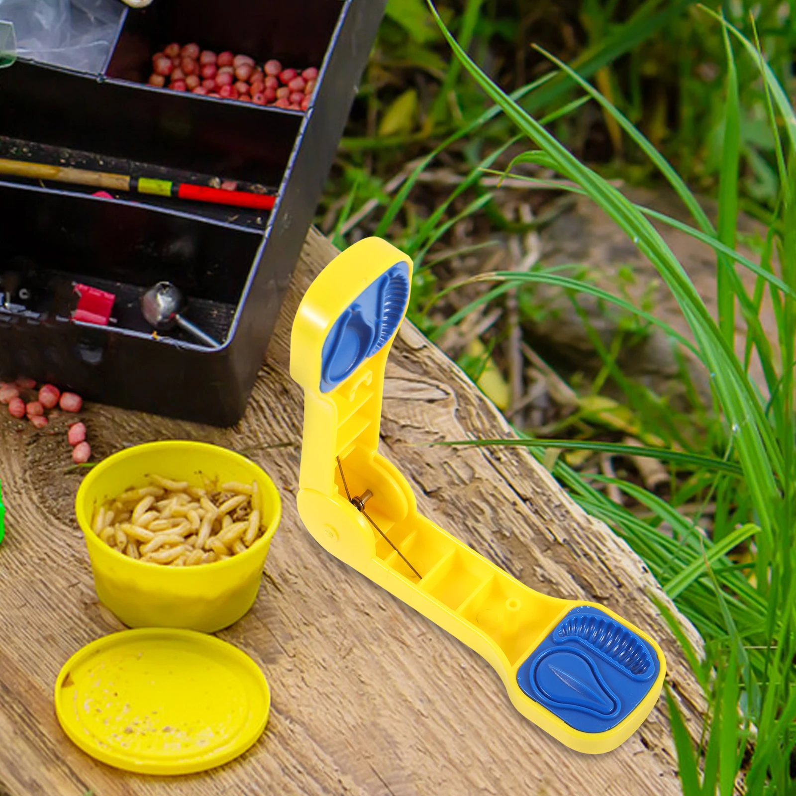 

Bait Mold Reusable Plastic Fishing Bait Making Tool Lure Mold Shaping Supply Soft Equipment Accessory Feeder Press Device