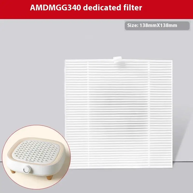 Filter Pengganti Filter Penyedot Debu Kuku untuk Filter Pengumpul Debu Kuku Pelat Layar Manikur Ekstraktor Debu Kuku Tanpa Sikat