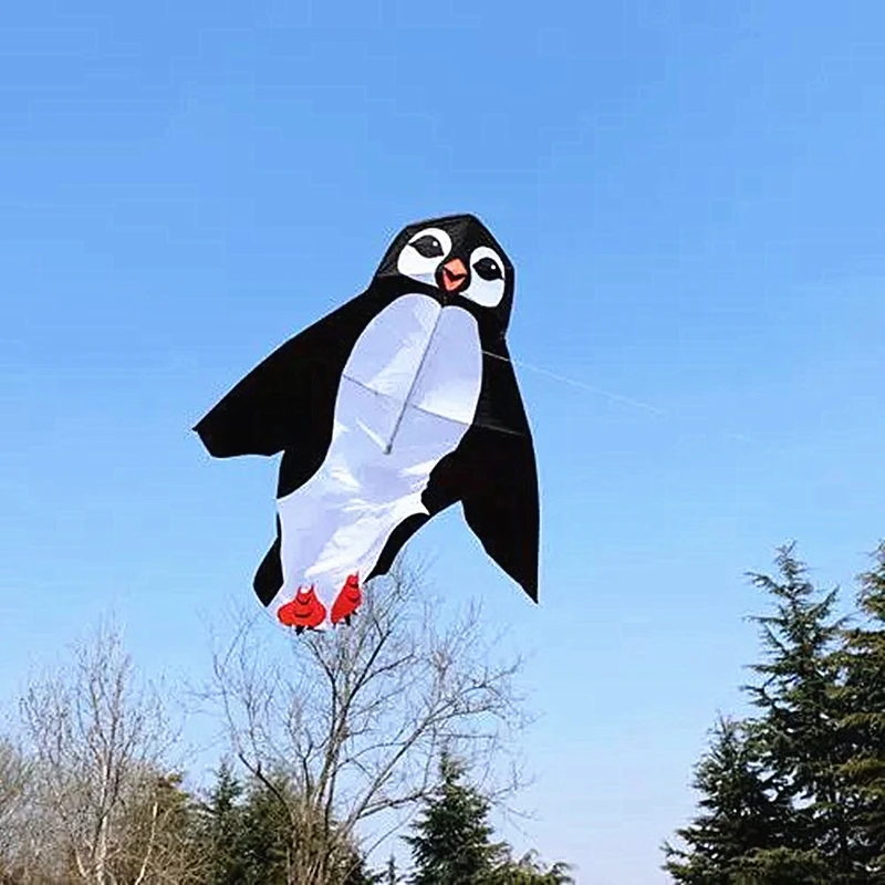 free shipping swaying penguin kite for adults kites cartoon kites pilot kite cometas profesionales gigantes kite large volante