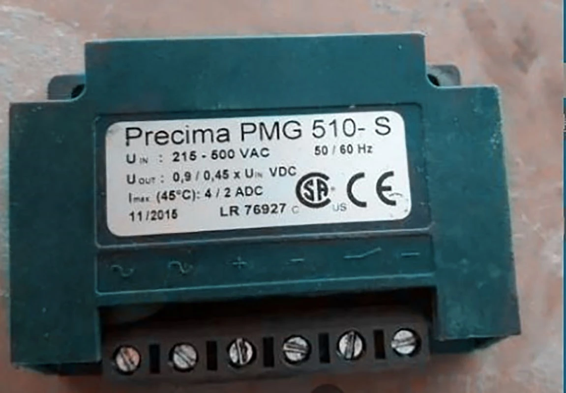 PMG 500-s Pmg510-s Transformer Rectifier 830199047 215-500 VAC 50 / 60Hz