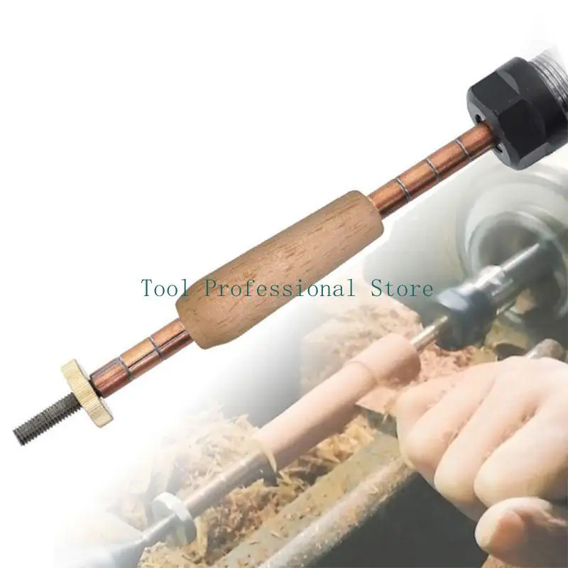 57QF Lathe Pen Mandrel Colleta Reloz Center Turning Bolet Pen Mandrel Machinería carpintería carpintería Herramienta