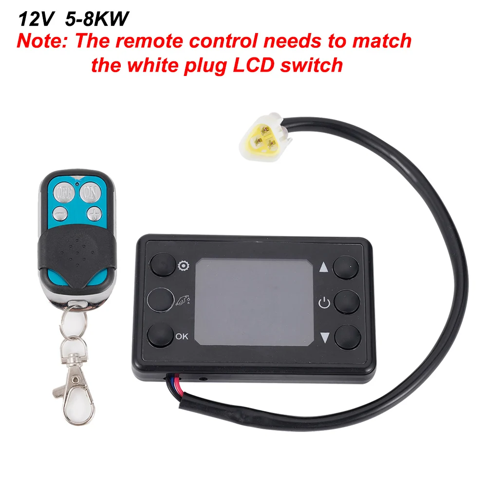 

12V Air Diesel Heater LCD Monitor Switch Control Controller Board Motherboard Mainboard Remote For Parking Heater Controller