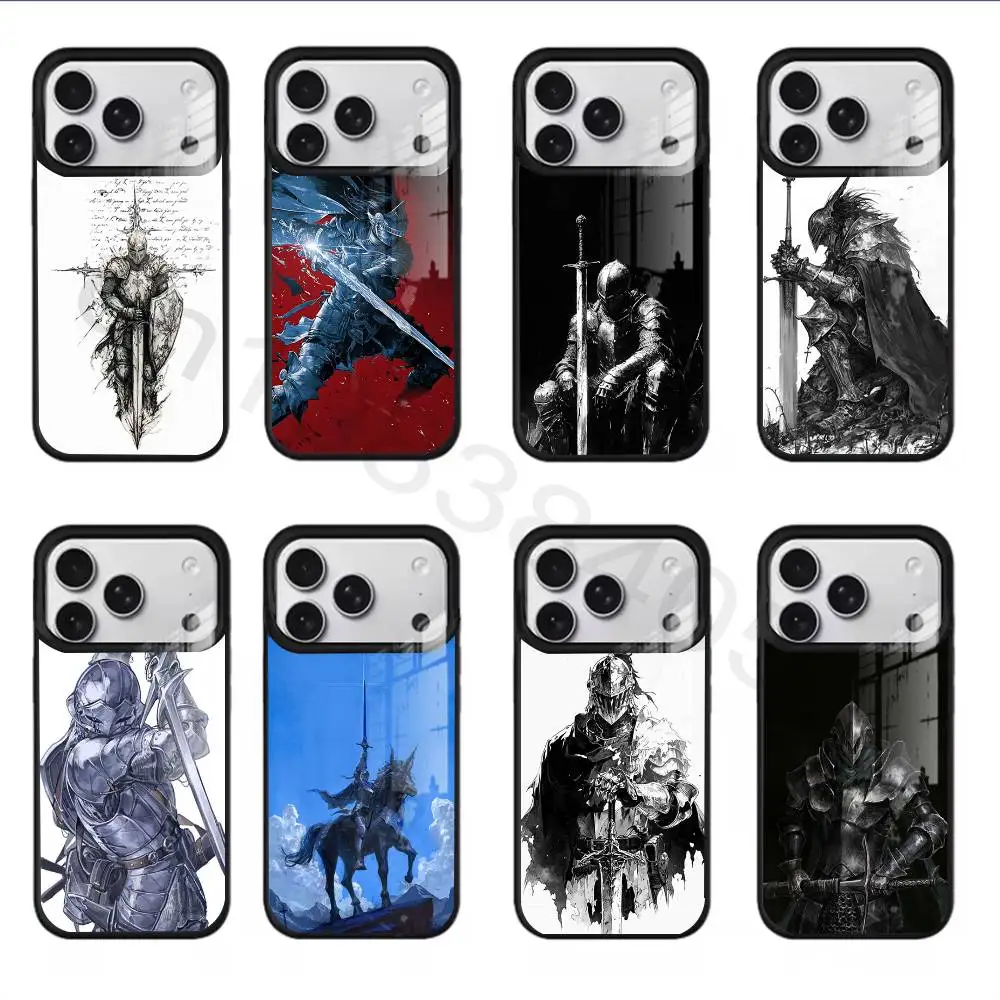 knight    Phone Case For iPhone 17,16,15,14,13,12,11,Pro,Max,Plus,Mini,SE4,E Magnetic For Magsafe Wireless