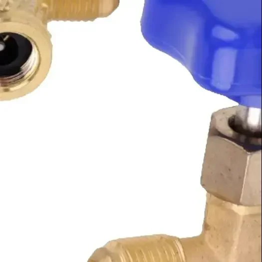 Auto AC Can Valve Brass 14 SAE with Bottle Opener Suitable for R134A R22 R410A Gas Automotive Air Conditioning