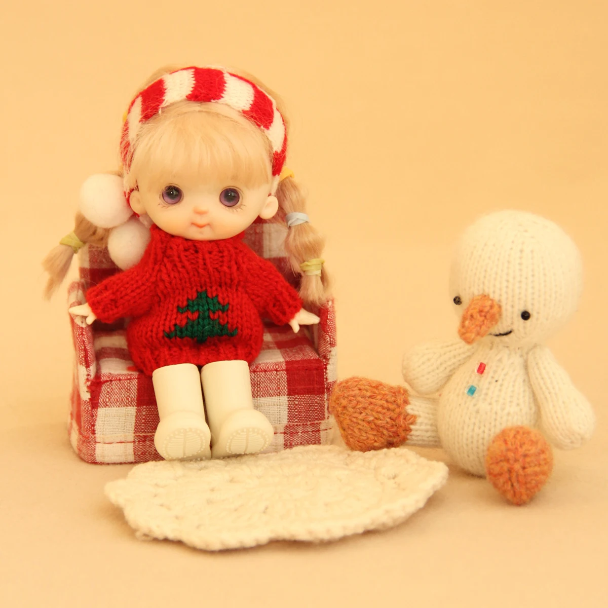 1:12 놀이 집 장난감 미니어처 시뮬레이션 가구 접이식 패브릭 소파