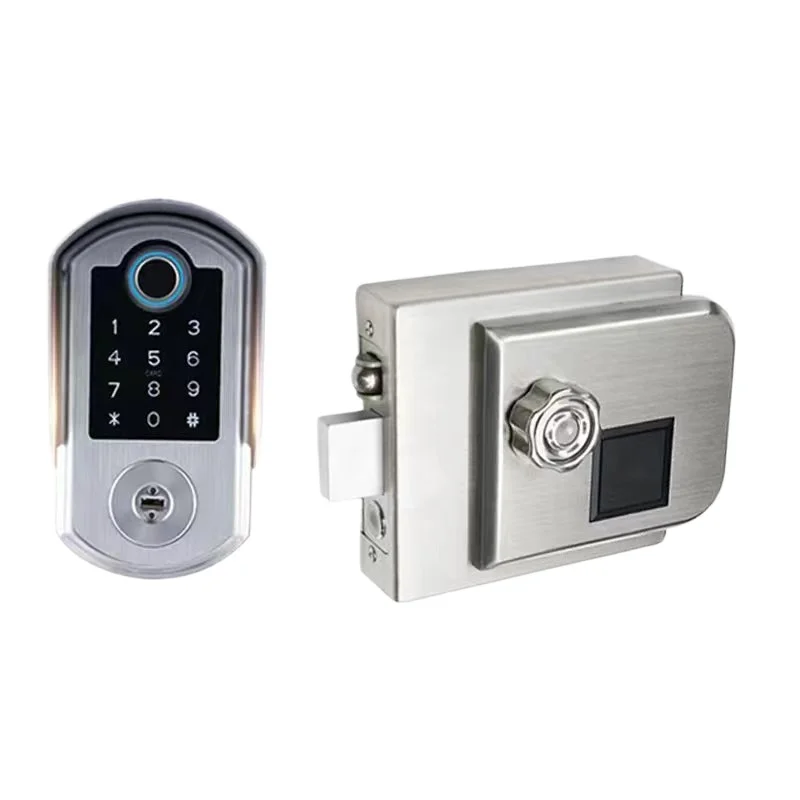 

Waterproof garden guardrail door wiring free smart lock