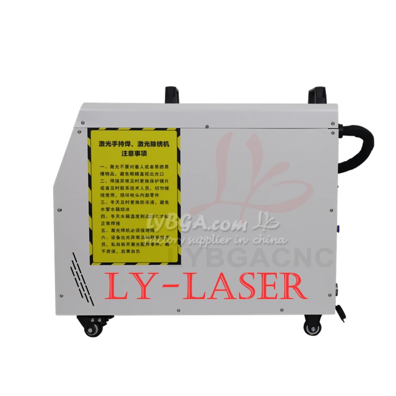 LYBGACNC Mini Air-cooled Handheld Laser Welder Machine 800W 1200W 1500W 3 in 1 Welding Cleaning Cutting Soldering Laser Welder