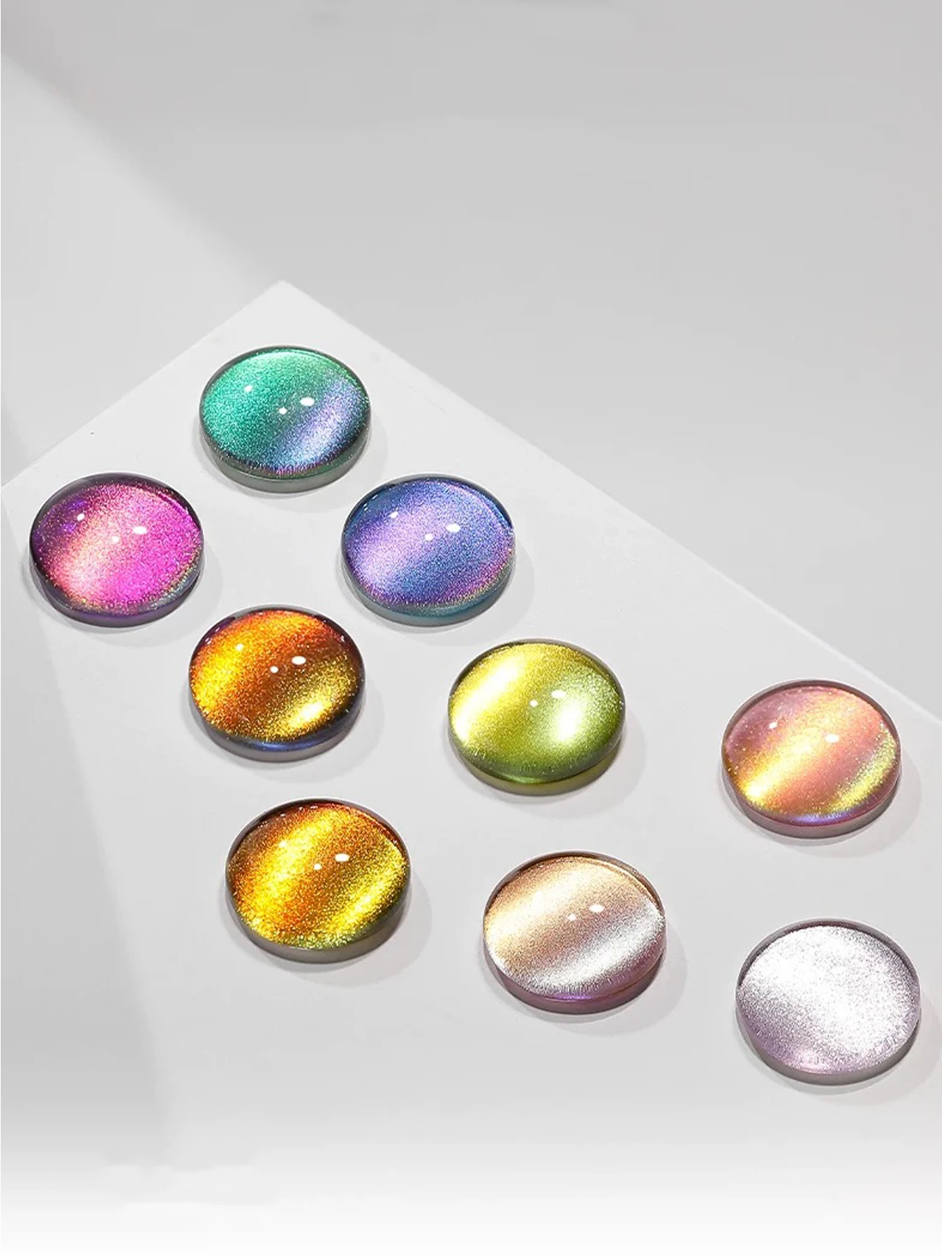 1～9個セット チェイシングライトシリーズ キャッツアイジェルネイルポリッシュ ジェルフラッシュ ダブルライト ヌードピンク クリスタルキャッツアイジェル ネイルアート用品