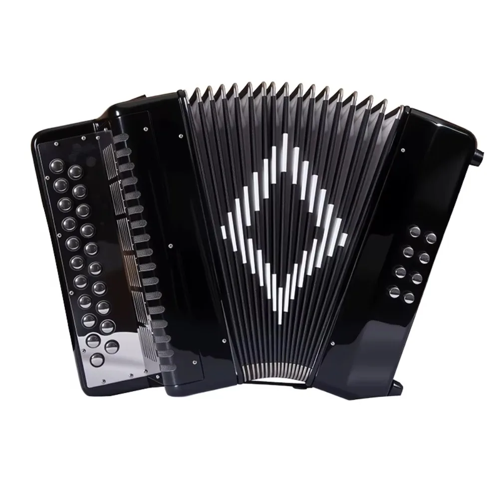 Professional Diatonic Bayan Accordion Adult Grading Performance Beginner Keyboard Instrument 21 Keys 8 Bass Solid Wood OEM Brand