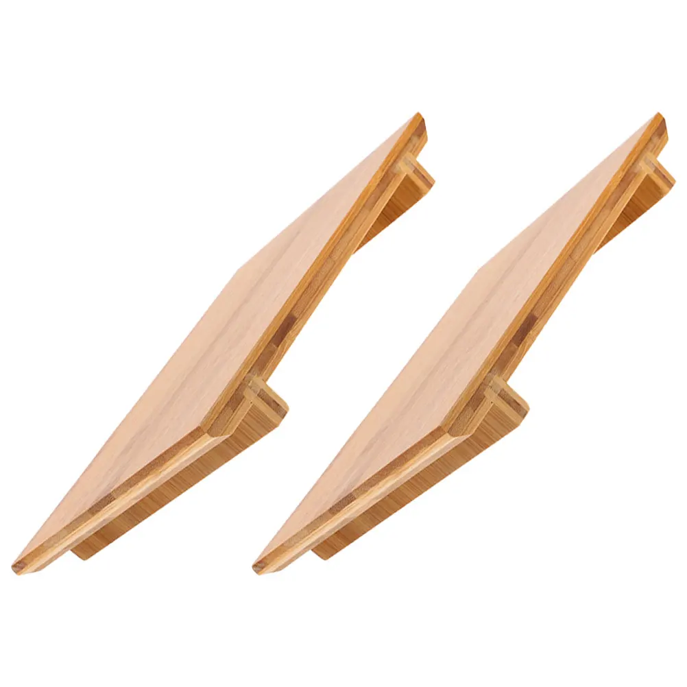 

2Pcs Bamboo Plate Food Dessert Platter Party Snack Sushi Tray Party Snack Tray Household Serving Sashimi Fruit
