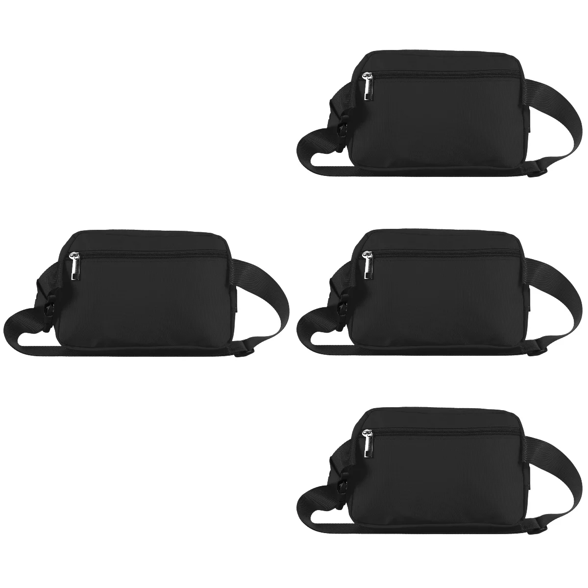 

4 Count Chest Bag Diagonal Adjustable Waist Travel Miss Outdoor Multifunctional Storage Cross Body