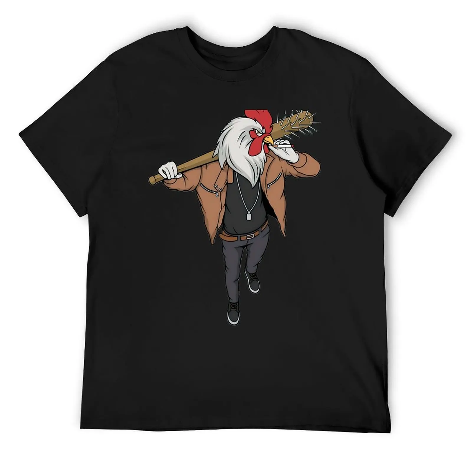 

Roosters Fighting T-Shirt valentines boutique clothes vintage clothes vintage graphic tee mens designer clothes