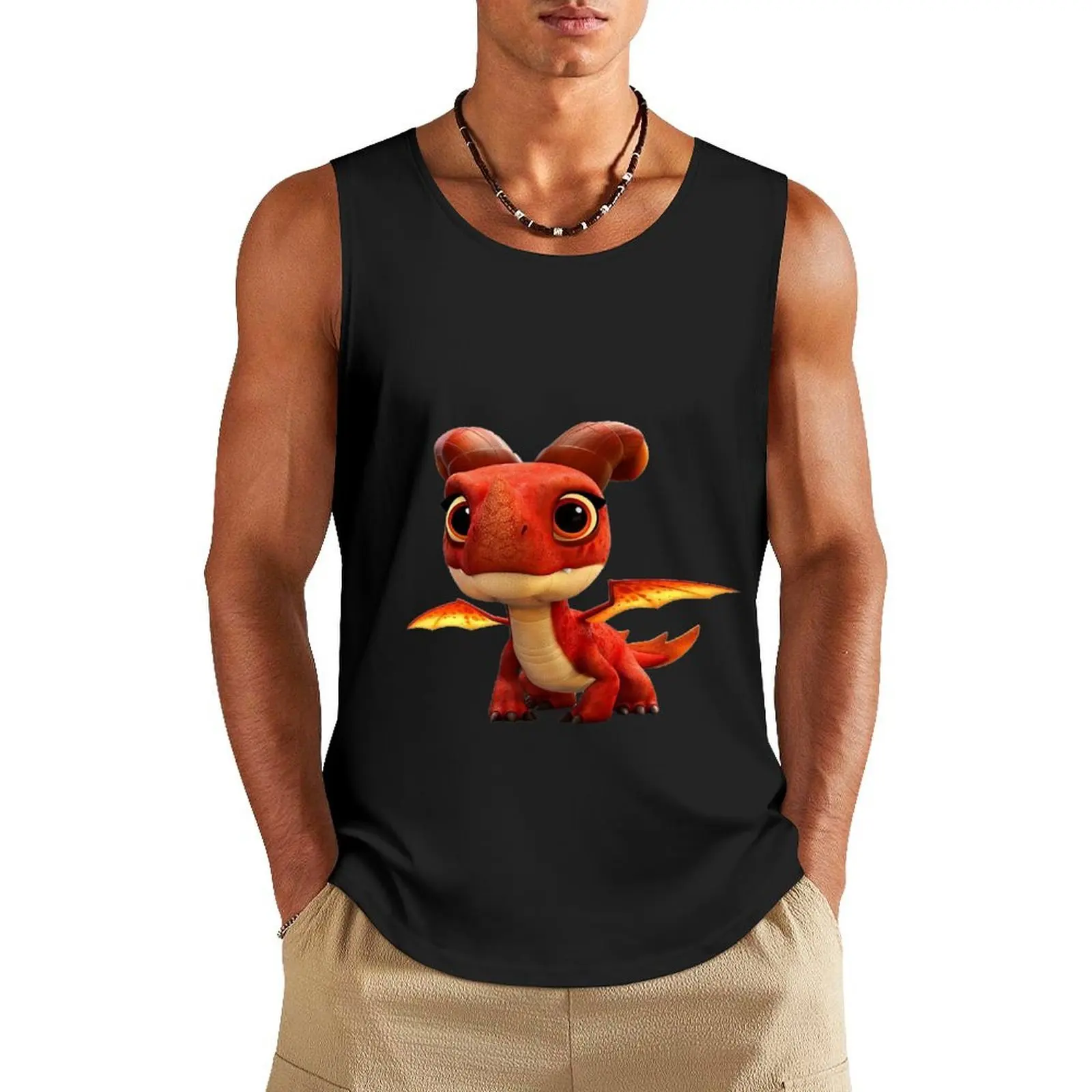 

Dragons Rescue Riders Tank Top gym shirt men sleeveless vest men singlet for men