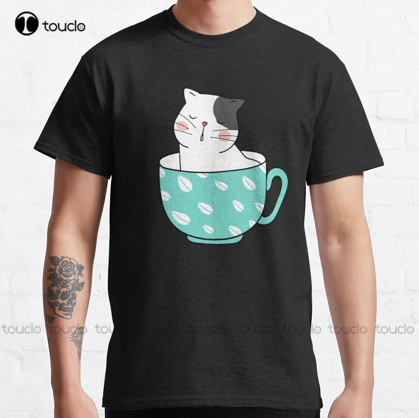 4 Cute Take It Away Coffee Designs Classic T-Shirt Japanese Shirt Tee T Shirts Digital Printing Harajuku Streetwear New Popular