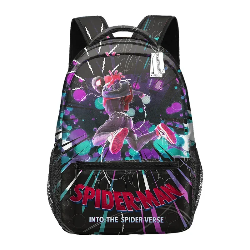 Disney Avengers Cartoon Characters Boys Primary School Backpack Anime Schoolbag Polyester 3d Printing Burden-reducing Backpack