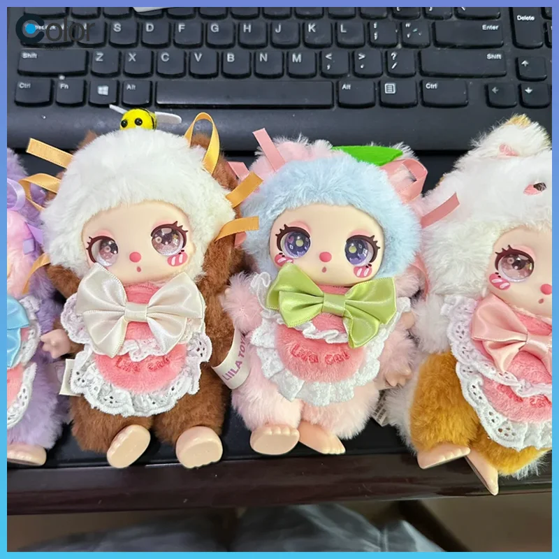 

Liila Lucky Cat V4 Sweet Treats Chef Kitten Series, плюшевая слепая коробка, куклы, милая сумка, подвеска, украшение, игрушки, подарки, загадочная коробка