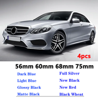 4Pcs 75mm Wheel Center Caps Badge Logo Car Hub Rim Cover Emblem Styling Auto Accessories W204 W205 W212 W213 W206 W164 W117 W176