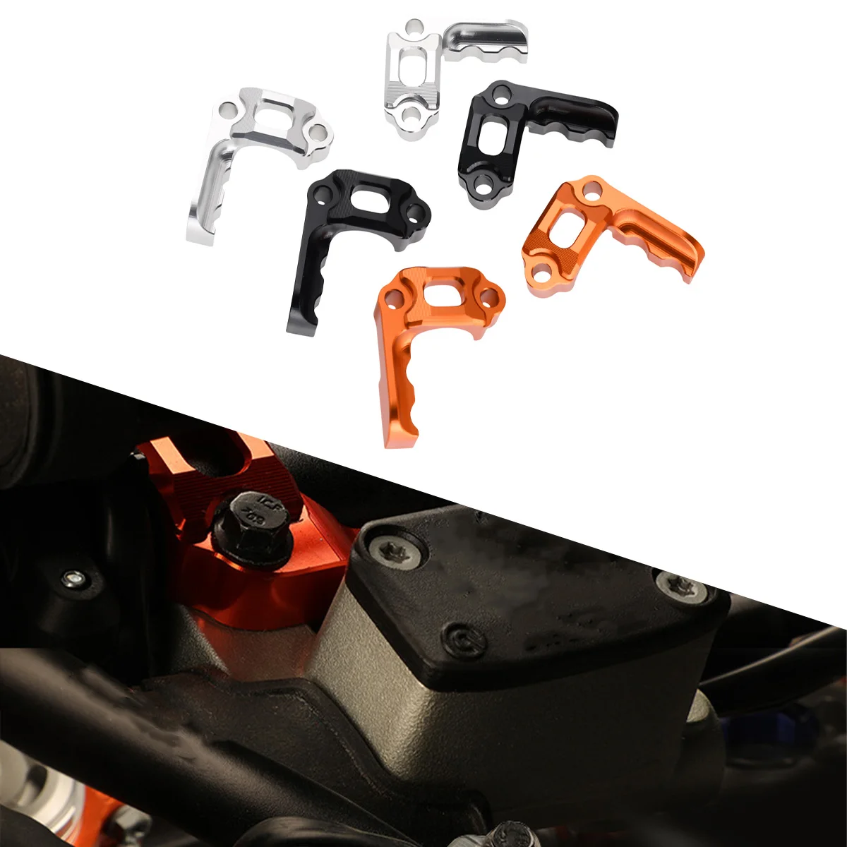 

CNC Master Cylinder Protector Cover Guard For Husqvarna FC FX FE TC TE TX 2021-2023 For KTM EXC TPI EXCF SX SXF XCW