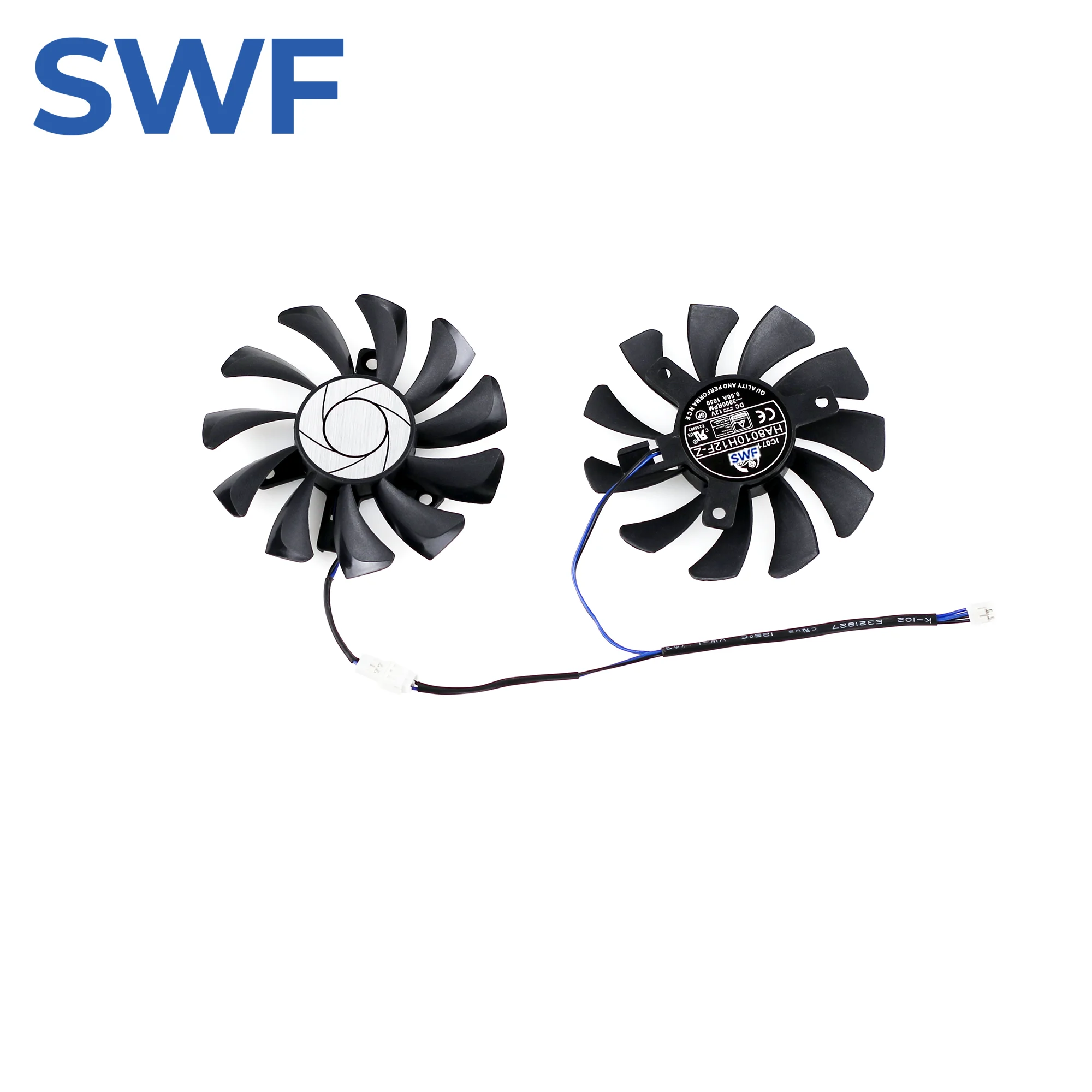 75MM HA8010H12F-Z Cooling Fan Replacement For MSI GTX 1050 2GT OC 1050 Ti 4GT Graphics Video Card Cooler Fan