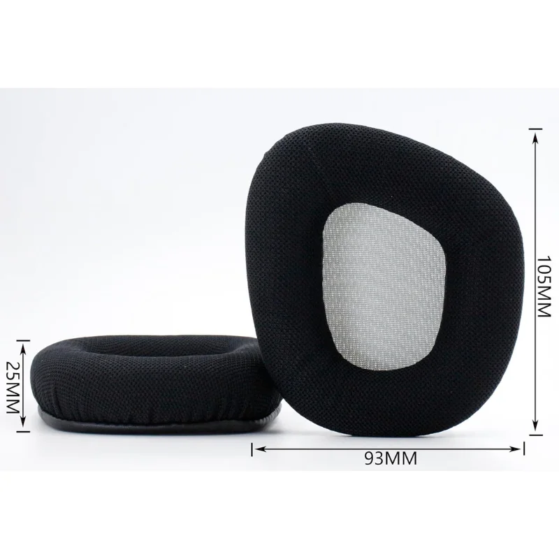 غطاء وسادة أذن بديل من إسفنج الذاكرة لسماعات الرأس اللاسلكية للألعاب Corsair Void PRO ELITE RGB وسدادات الأذن
