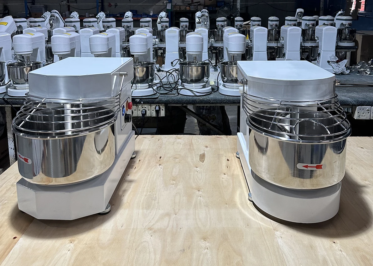 أفضل خلاط العجين الحلزوني مع 3/5/8/12/16/20/25/50/75/100 كجم خلاط دقيق ماكينة صنع الخبز معدات المخابز #3