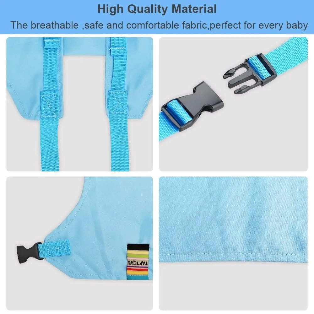 Portable with Safety Belt Dining Chair Fixed Belt Adjustable Breathable High Seat Strap Washable Children's Chair Strap Outdoor