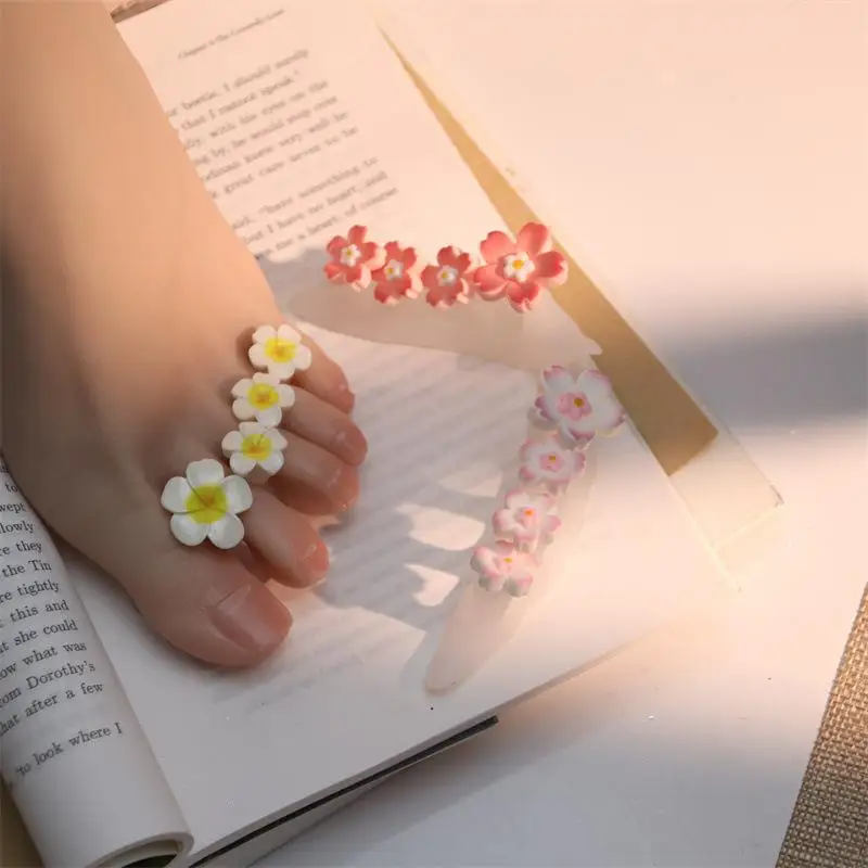 1 Set Nagelkunst-Trenner, weiche Silikon-Zehentrenner, Finger-Trenner, Nagelkunst-Applikator für Pediküre-Salon-Werkzeuge – Detail 7