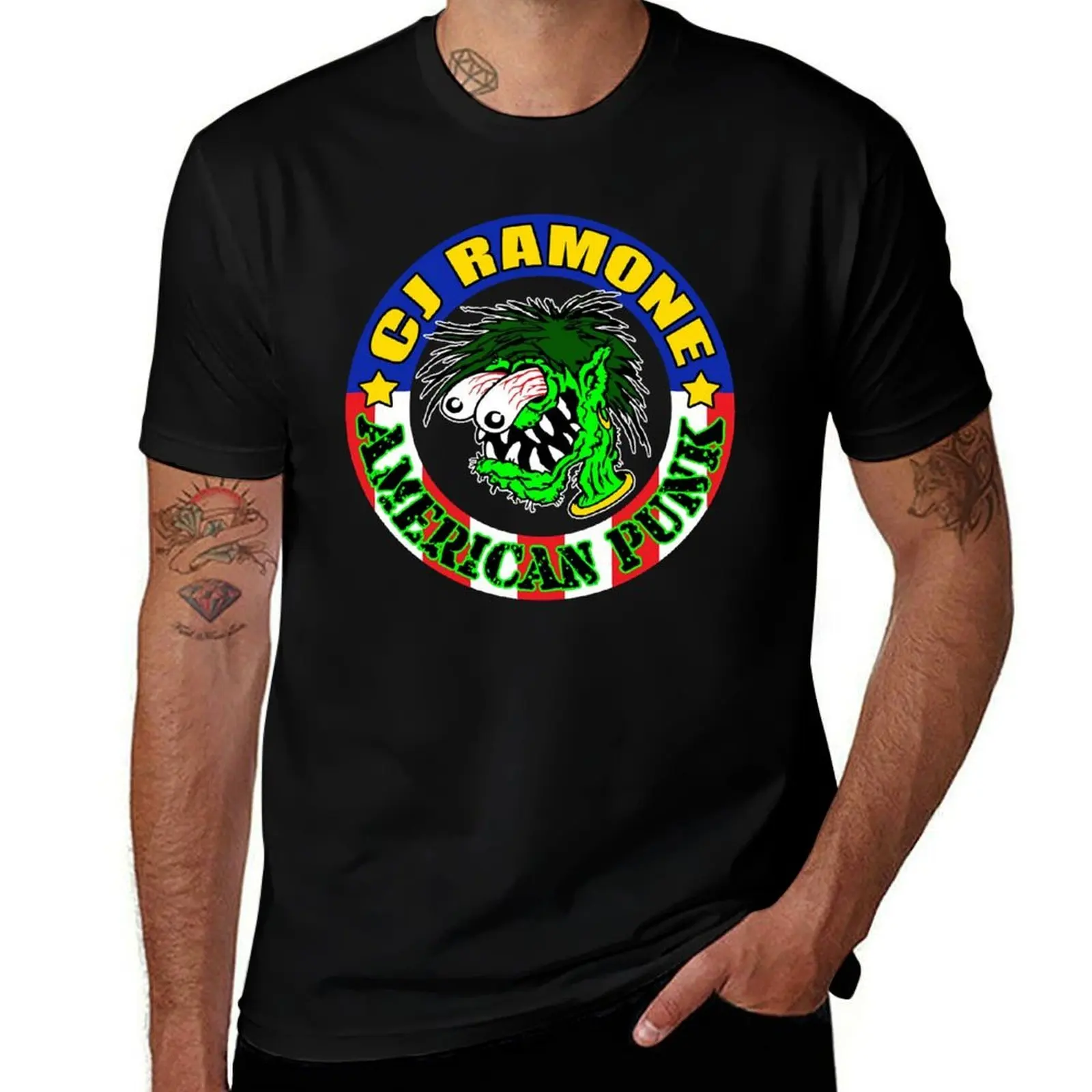 

cj ramone T-Shirt man t shirts for men man t shirt summer T-Shirt