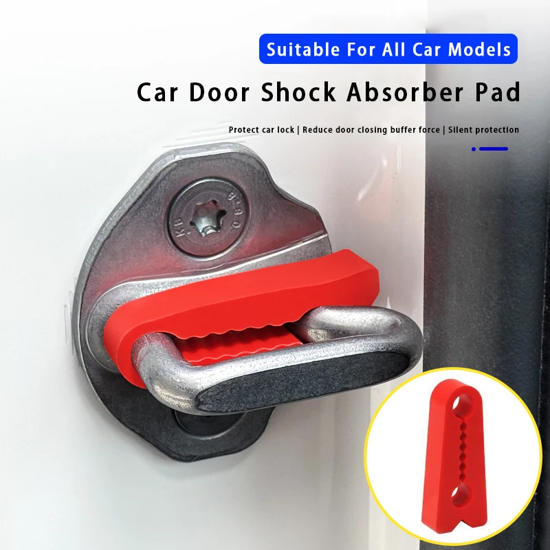 

For BMW 1 2 3 4 5 6 7 Series X1 X2 X3 X4 X5 X6 X7 Car Door Lock Shock-absorbing Buffer Pad Silicone Protective Cover Accessories