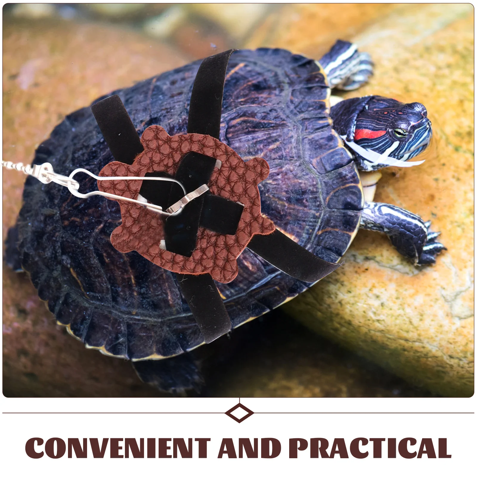 

Adjustable Turtle Leash Pet Traction Rope Lightweight Durable Reptile Harness Strap Portable Small Animal Accessories Outdoor