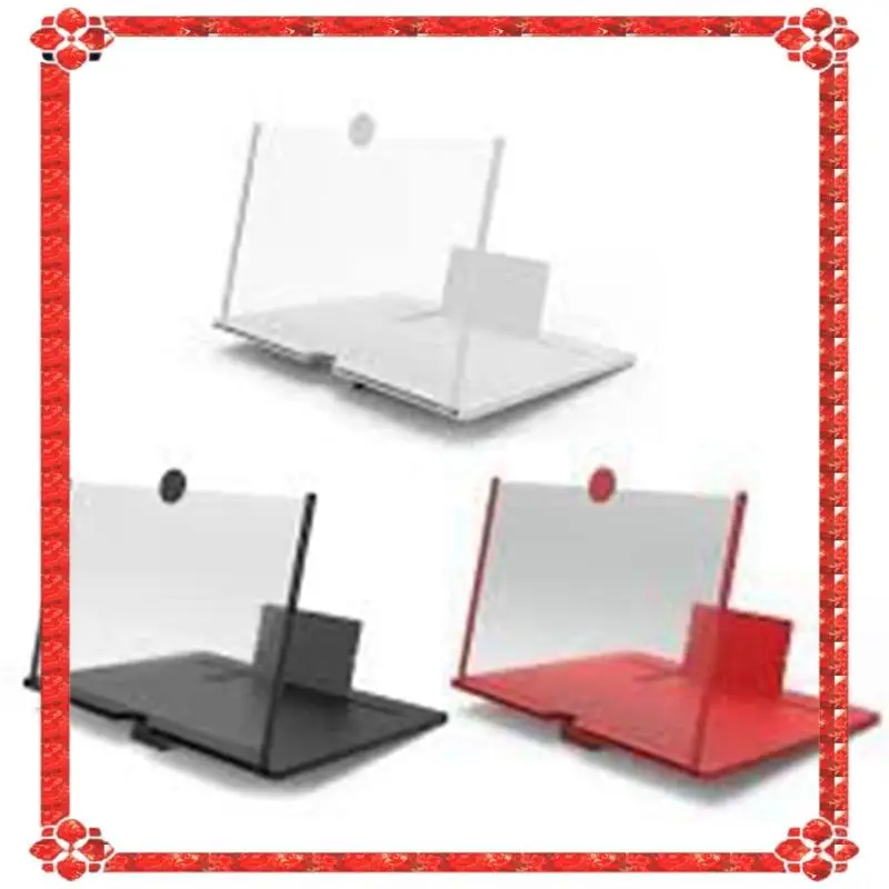 تسليم 24 ساعة 10 بوصة 3D شاشة مكبر للصوت، المحمولة حماية العين HD فيديو دعامة حامل للسفر #4