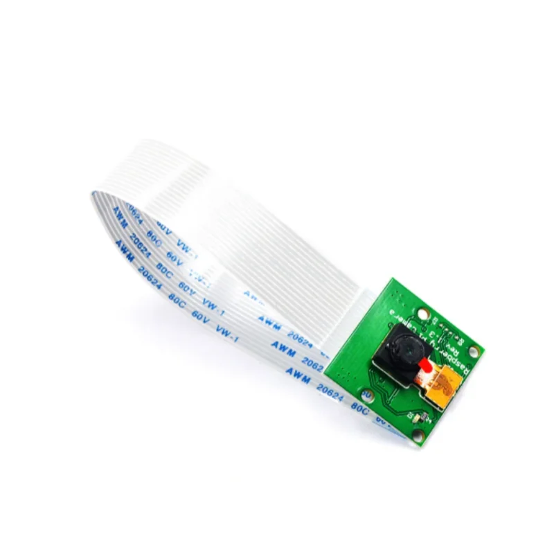 Cámara con interfaz Raspberry Pi CSI, 5 megapíxeles, cable flexible de 15cm, compatible con Raspberry Pi 3ª generación B/2ª generación, 5 unidades
