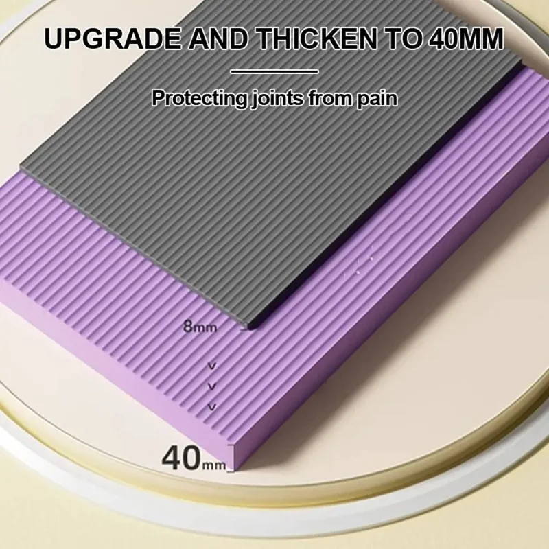 TPE/NBR High-Density Balance Support Pad, Anti-Slip Cushion for Yoga, Core Strength Training and Home Gym Daily Workouts