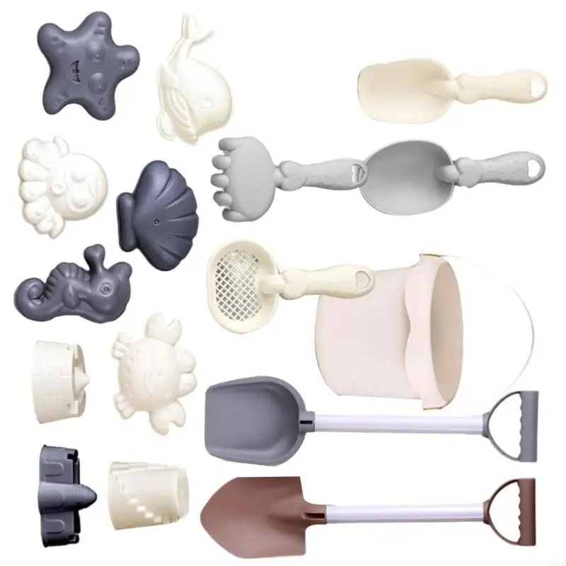 Giocattolo da spiaggia Set da gioco estivo per bambini in spiaggia per attività con sabbia e acqua Giocattolo con sabbia