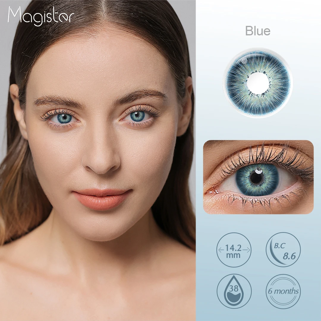 3-Days Delivery 14.5mm Magister Colored Contact Lenses Brown Eye Lenses Gray Contact Blue Lenses Fast Delivery Green Eye Lenses