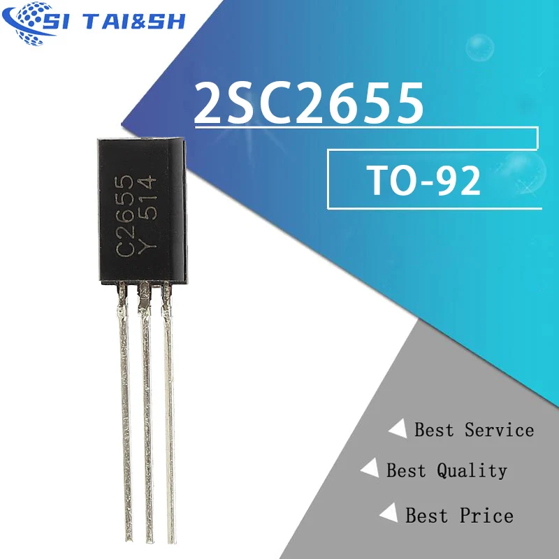 50PCS 2SC2655-Y C2655 2SA1013-Y A1013 2SC2383-Y C2383 TO-92L