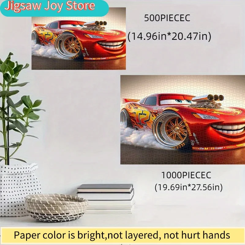 

Пазл 500/Disney, бумажный пазл-конструктор, гонки с Микки Маусом, пазл для взрослых, подходит для быстрого сбора, пазл для домашнего отдыха