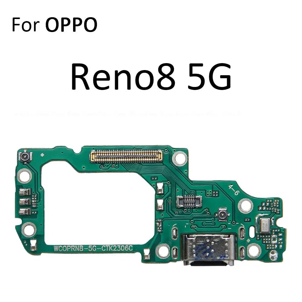 Charger USB Port Dock Charging Connector Plug Flex Cable For OPPO Reno7 Reno8 Reno9 Pro Lite SE Z T 4G 5G