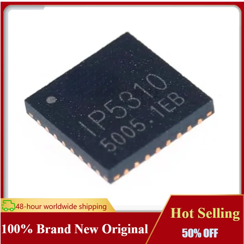 10-50PCS IP5310 QFN-14 3.1A Discharge Integrated Boost Converter Lithium Battery Chip Brand New Original Stock Hot Selling