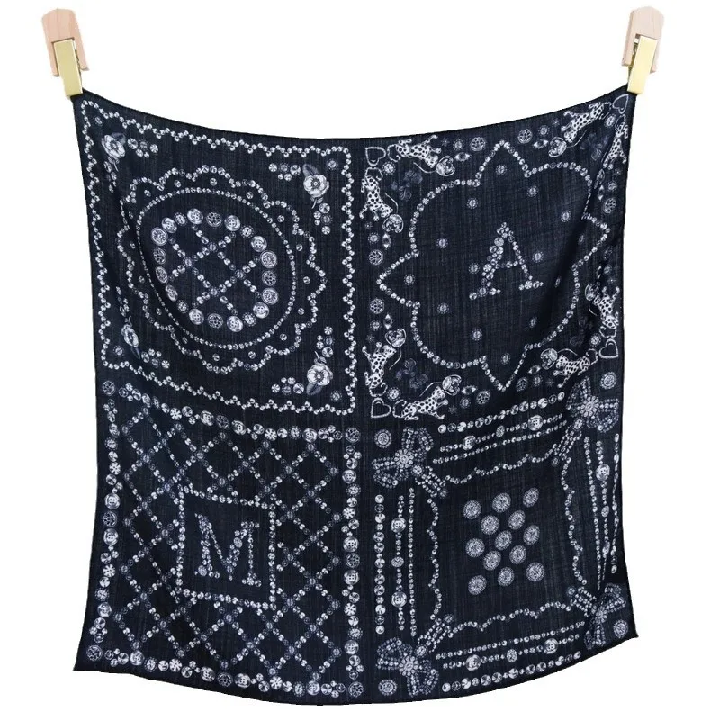 Echarpe-carree-65x65cm-avec-lettres-70-lEonde-30-soie-de-mulberre-double-face-couleurs-differentes-echarpe-de-luxe-bandana-chale