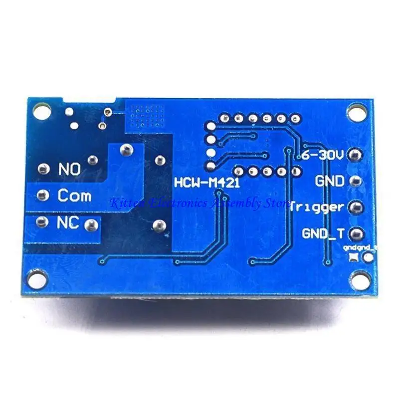 96GD High Voltages DC6-30V Timer RelayModule with Adjustable Timing Emergency Stop