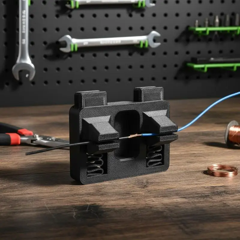 Elektrischer Kabelverbinder und Halter, rutschfest, sicher, isoliert, 10er-Pack für DIY-Elektroprojekte im Haushalt und Autoreparaturen – Detail 15