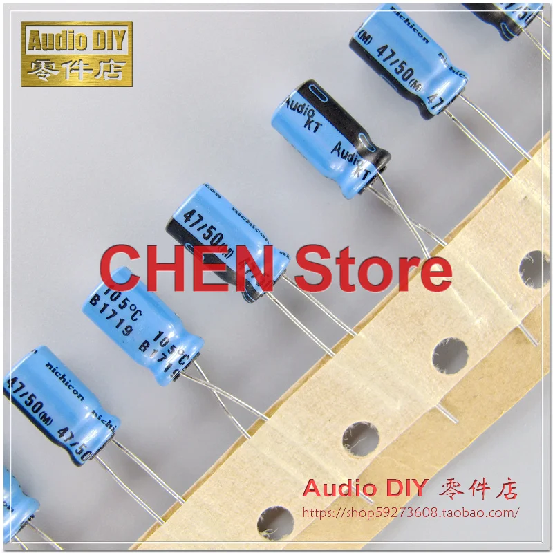 20/50PCS NICHICON Audio KT 6.3V 1000UF 16V 25V 35V 50V 0.33UF 0.47UF 1UF 3.3UF 4.7UF 10UF 22UF 33UF 47UF 100UF 220UF 330UF 470UF