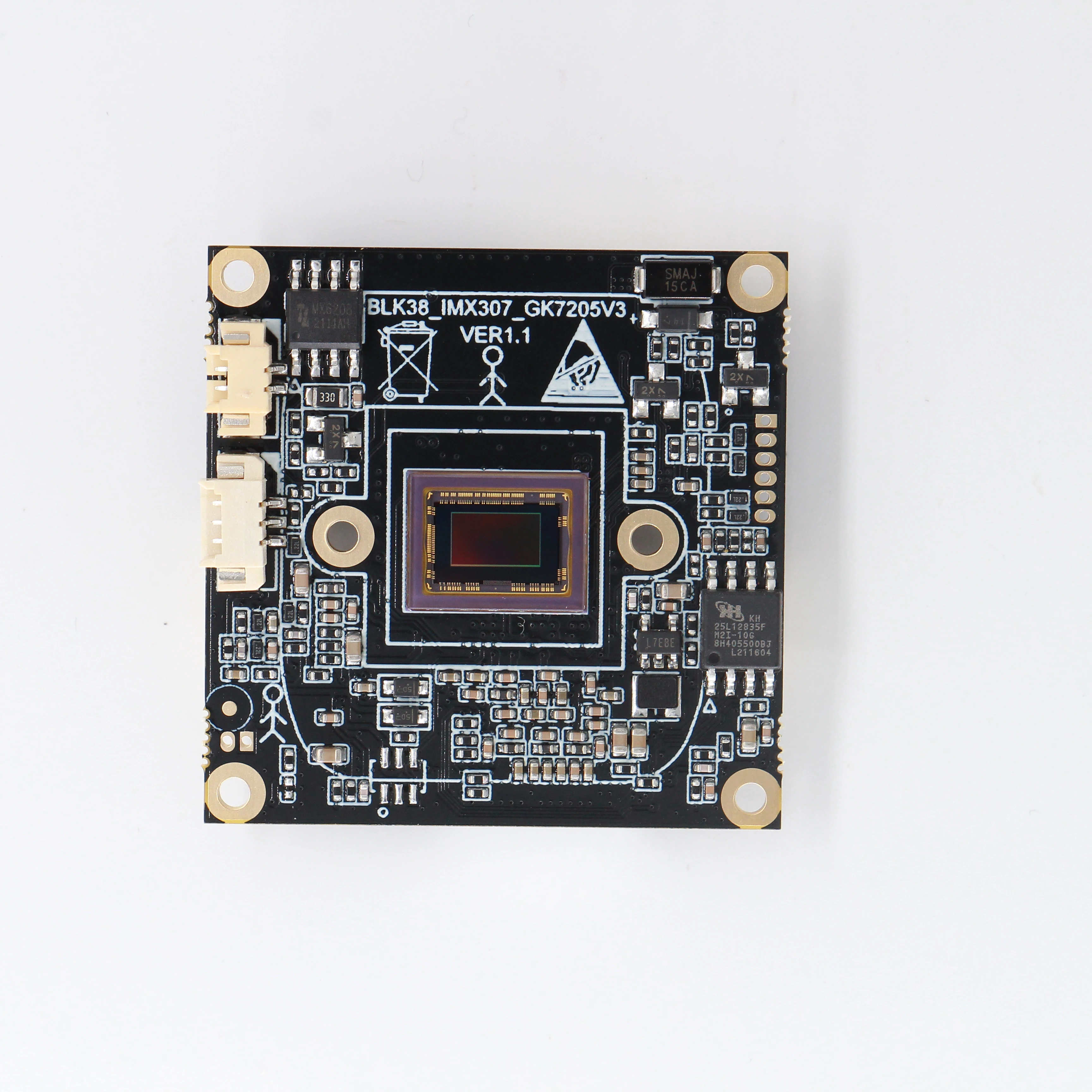 

2MP IP PCB Camera Module Starlight IMX327+GK7205V300 1080P New H.265/H.264 CCTV IP Board Camera SMTSEC SIP-K327GS