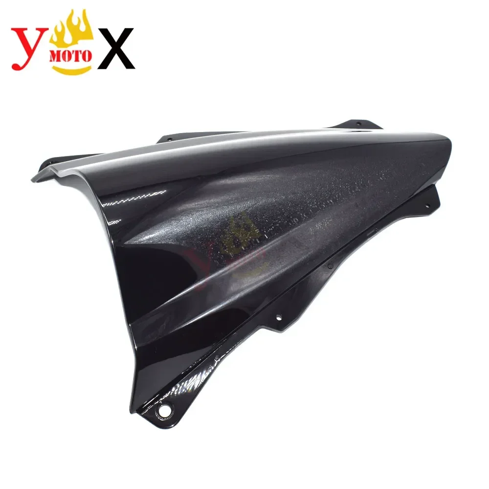 ZX25 R 20-23 أسود/واضح الزجاج الأمامي للدراجات النارية الزجاج الأمامي هدية الزجاج الأمامي لكاواساكي نينجا ZX25R 2020-2023 2021 2022 #3