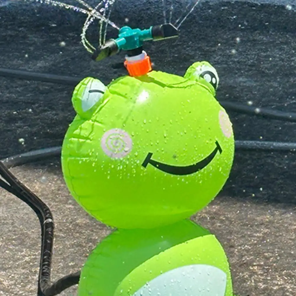 Wasser Sprinkler Kinder Aufblasbare Frosch Sprinkler Familie Sammeln Wasser Spiel Sommer Kinder Wasser Spielen Spielzeug Pool Party Sprinkler
