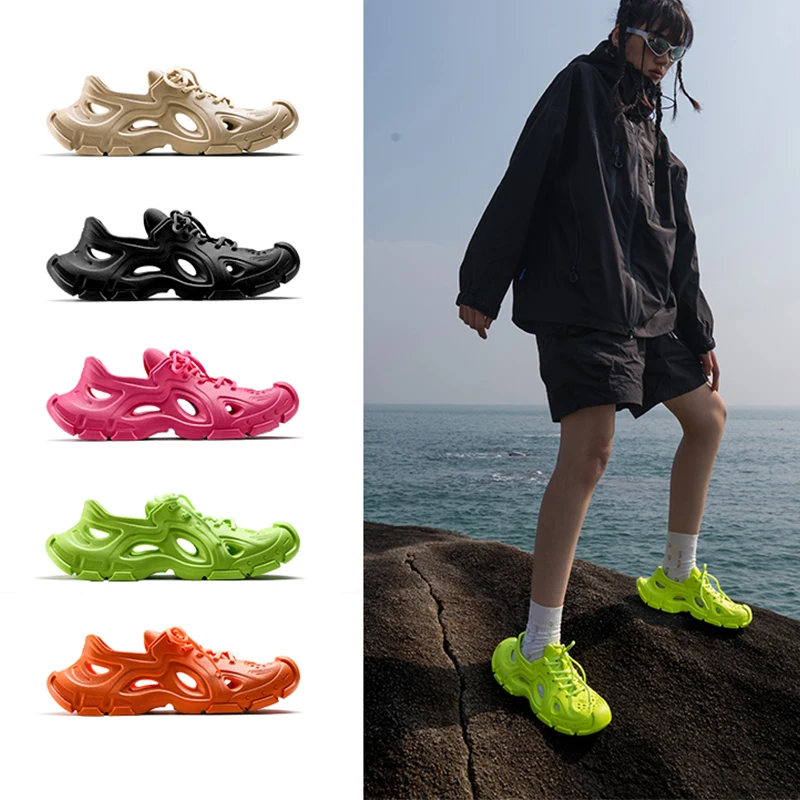 2024 Summer Flat Women's Shoes Hemp Rope Set Foot Beach Sandals Outdoor All-match Casual Slippers Large Size Women Sandals