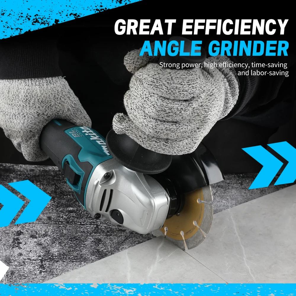 2025 DGA504 18 فولت أدوات كهربائية أداة طاحونة أدوات كهربائية لاسلكية طاحونة زاوية طاحونة فرش ساندر زاوية